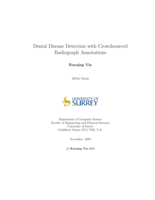 Dental Disease Detection with Crowdsourced Radiograph Annotations