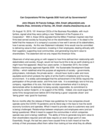 Can Corporations Fill the Agenda 2030 Void Left by Governments?