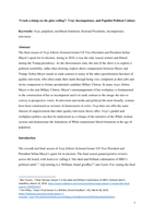 “I took a dump on the glass ceiling”: Veep, Incompetence, and Populist Political Culture