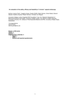 Evaluation of the safety, efficacy and feasibility of  at-home  capsule endoscopy