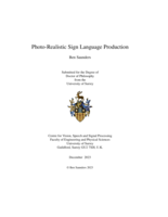Photo-Realistic Sign Language Production