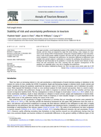 Stability of risk and uncertainty preferences in tourism