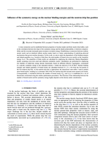 Influence of the symmetry energy on the nuclear binding energies and the neutron drip line position