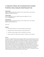 A comparison of Islamic and conventional insurance demand: Worldwide evidence during the Global Financial Crisis