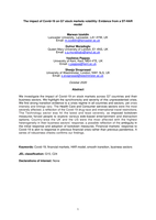 The impact of Covid-19 on G7 stock markets volatility: Evidence from a