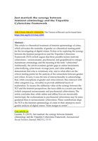 Just married: the synergy between feminist criminology and the Tripartite Cybercrime Framework