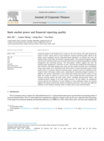 Bank market power and financial reporting quality