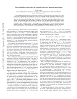 First-principles construction of symmetry-informed quantum metrologies