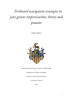 Fretboard Navigation Strategies in Jazz Guitar Improvisation: Theory and Practice