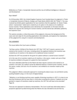 Reflections on Thaler v Comptroller-General and the Use of Artificial Intelligence in Research and Development