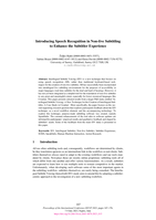 Introducing Speech Recognition in Non-live Subtitlingto Enhance the Subtitler Experience