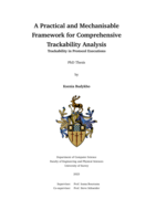 A Practical and Mechanisable Framework for Comprehensive Trackability Analysis Trackability in Protocol Executions