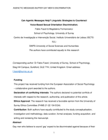 Can agentic messages help? Linguistic strategies to counteract voice-based sexual orientation discrimination