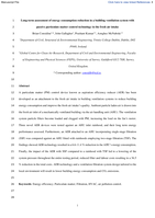 Long-term assessment of energy consumption reduction in a building ventilation system with passive particulate matter control technology in the fresh air intake