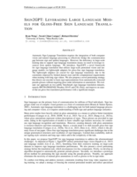 SIGN2GPT: leveraging large language models for gloss-free sign language translation