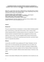 Investigating the effect of providing monetary incentives to participants on completion rates of referred co-respondents: An embedded randomized controlled trial