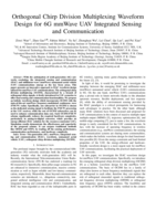 Orthogonal Chirp Division Multiplexing Waveform Design for 6G mmWave UAV Integrated Sensing and Communication