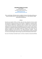 Citizenship in Modular Tax Systems