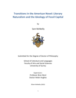 Transitions in the American Novel: Literary Naturalism and the Ideology of Fossil Capital