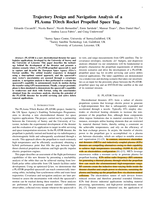 Trajectory Design and Navigation Analysis of a PLAsma TOrch Rocket Propelled Space Tug