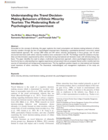 Understanding the Travel Decision-Making Behaviors of Ethnic Minority Tourists: The Moderating Role of Psychological Empowerment