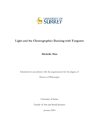 Light and the Choregraphic: Dancing with Tungsten