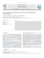 Environmental impact evaluation of low-carbon concrete incorporating fly ash and limestone