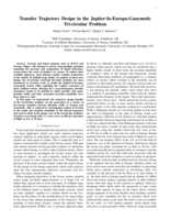 Transfer Trajectory Design in the Jupiter-Io-Europa-Ganymede Tri-circular Problem