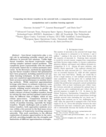 Computing low-thrust transfers in the asteroid belt, a comparison between astrodynamical manipulations and a machine learning approach