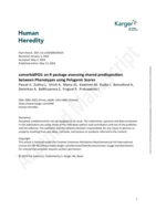 comorbidPGS: an R package assessing shared predisposition between Phenotypes using Polygenic Scores