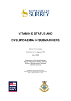 Vitamin D status and dyslipiaemia in submariners