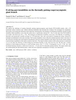 Evolving past instabilities on the thermally pulsing-(super)asymptotic giant branch
