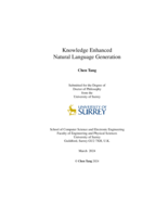 Knowledge Enhanced Natural Language Generation
