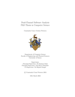 Dual-Channel Software Analysis