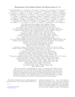 Measurement of the Isolated Nuclear Two-Photon Decay in ⁷²Ge