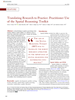 Translating Research to Practice: Practitioner Use of the Spatial Reasoning Toolkit