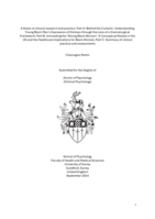 Part A: Behind the curtains: Understanding Young Black Men’s expression of distress through the lens of a Dramaturgical framework. Part B: Unmasking the ‘Strong Black Woman’: A Conceptual Review in the UK and the Healthcare Implications for Black Women
