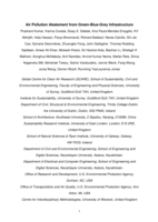 Air Pollution Abatement from Green-Blue-Grey Infrastructure