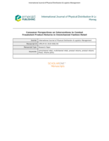 Consumer Perspectives on Interventions to Combat Fraudulent Product Returns in  Omnichannel Fashion Retail
