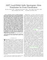 ASiT: Local-Global Audio Spectrogram vIsion Transformer for Event Classification