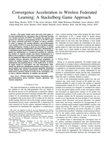Convergence Acceleration in Wireless Federated Learning: A Stackelberg Game Approach