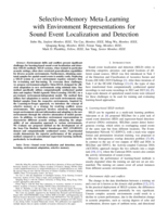 Selective-Memory Meta-Learning with Environment Representations for Sound Event Localization and Detection