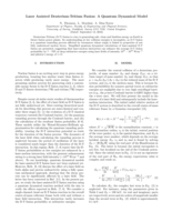 Laser Assisted Deuterium-Tritium Fusion: A Quantum Dynamical Model