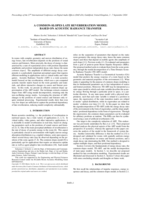 A Common-Slopes Late Reverberation Model Based on Acoustic Radiance Transfer