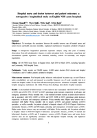 Nurse and doctor turnover and patient outcomes: a retrospective longitudinal study on English NHS acute hospitals