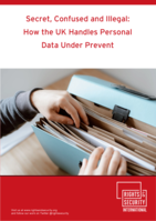 Secret, Confused and Illegal: How the UK Handles Personal Data Under Prevent