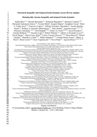 Structural inequality and temporal brain dynamics across diverse samples