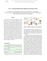 CAD - Contextual Multi-modal Alignment for Dynamic AVQA