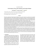 On the Keplerian TSP and VRP: Benchmarks and Encoding Techniques