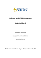 Policing Anti-LGBT Hate Crime